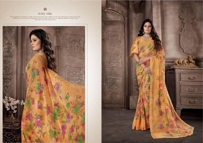 Ratandeep Riya Latest Designer Regular Wear Georgette Saree Collection